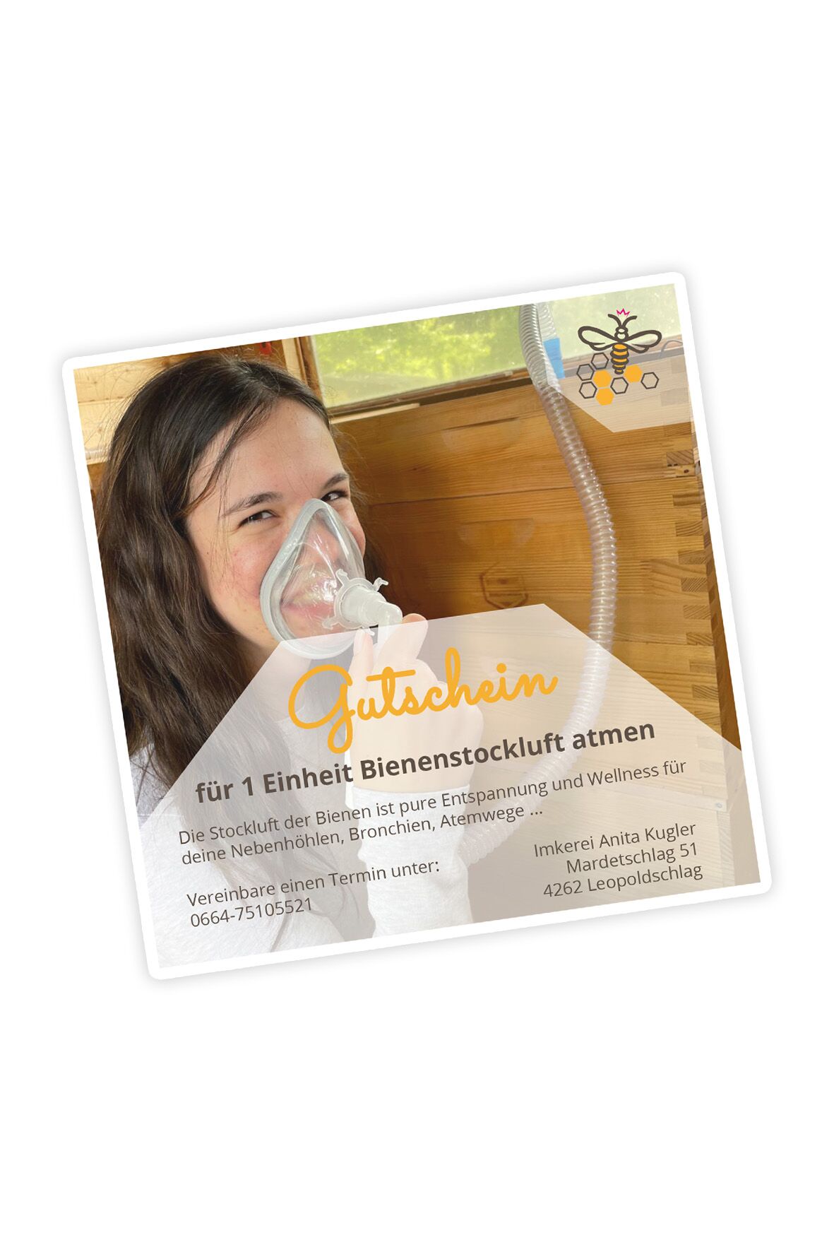 Gutschein Bienenstockluft atmen